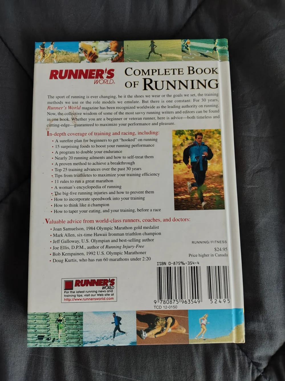 Runner's World Complete Book of Running - White Cover
